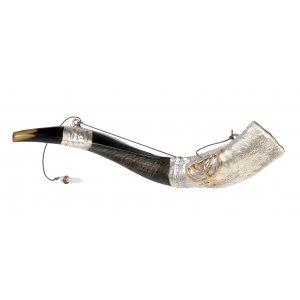 Silver Temple Menorah Anointing Yemenite Shofar