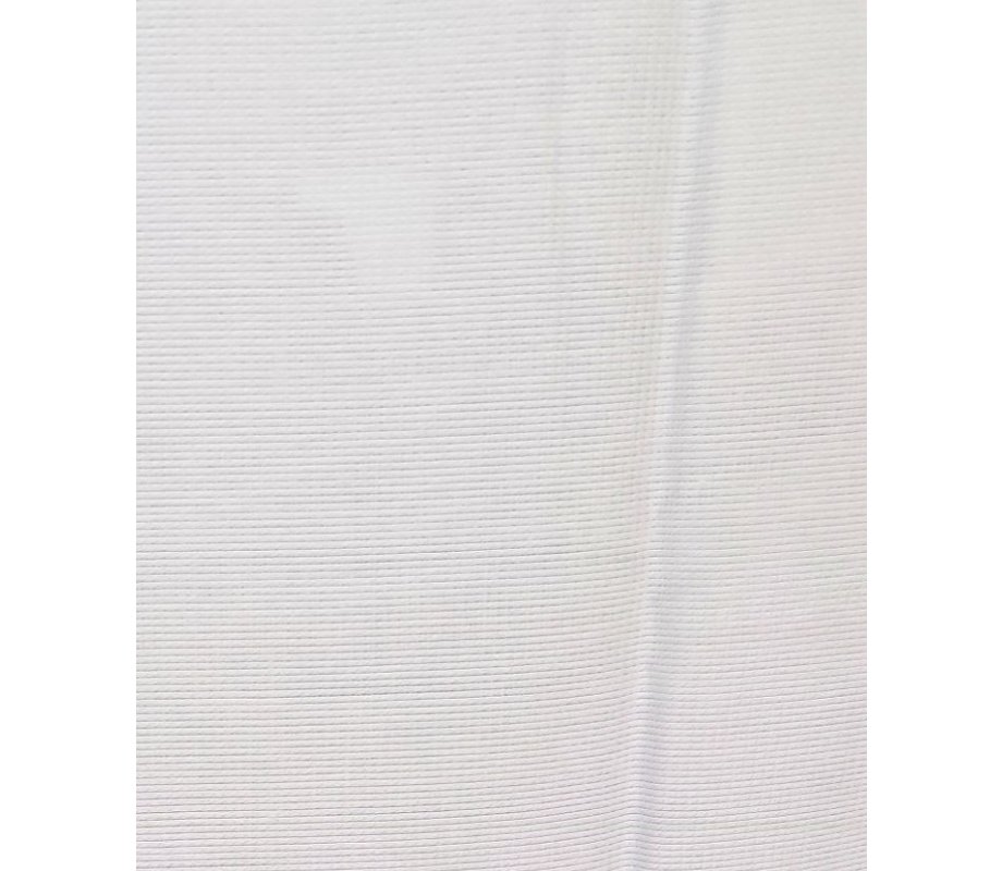 Acrylic Non-Slip Prayer Shawl, Checkerboard Textured Weave – White and Silver Stripes