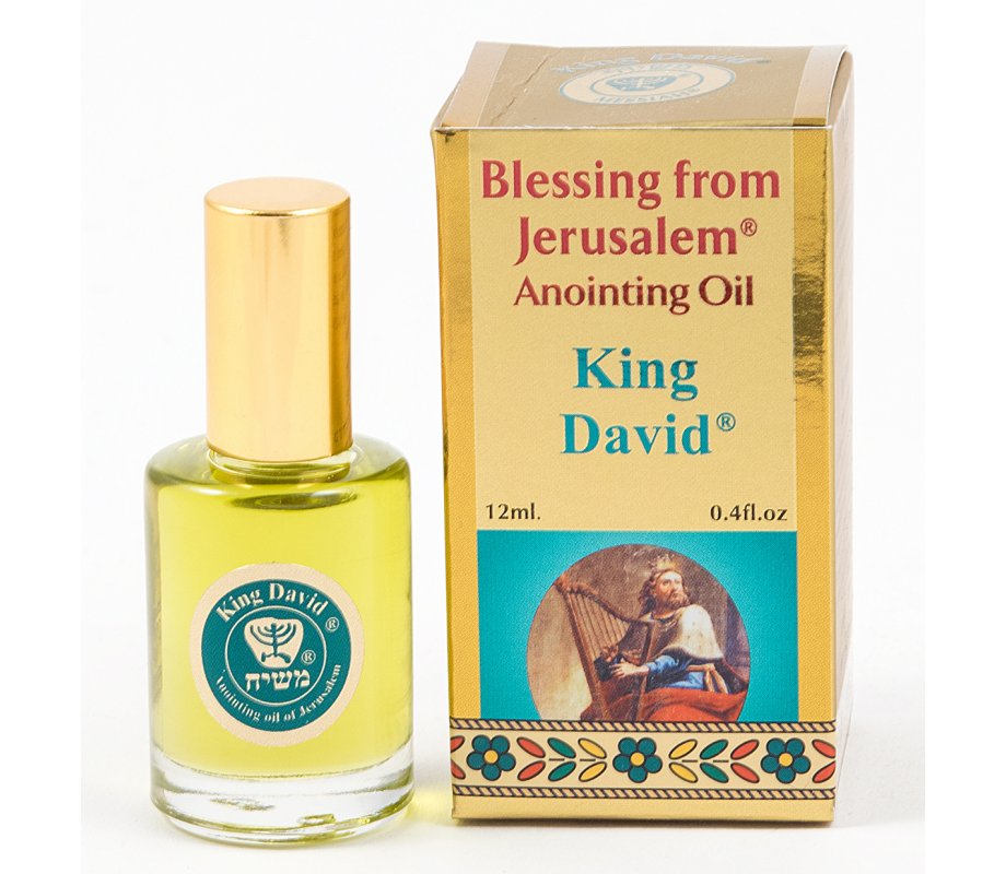 GOLD SERIES - Blessing from Jerusalem King David Anointing Oil 0.4 fl.oz