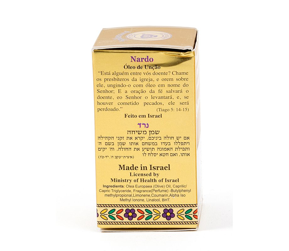 GOLD SERIES - Blessing from Jerusalem Spikenard Anointing Oil 0.4 fl.oz