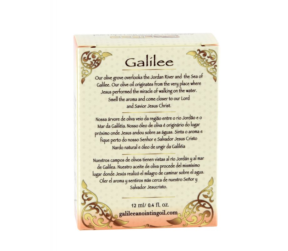 Galilee Anointing Oil 12 ml Frankincense and Myrrh