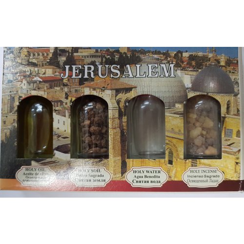 Holy Land Set of 4 Bottles - Jerusalem