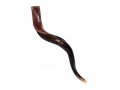 Large Yemenite Shofar Half Polished Half Natural - 34