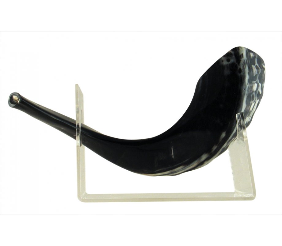 Lucite Shofar Stand for Small Ram Shofar Horn Length Up To 15 Inches