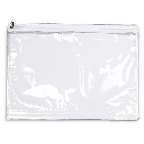 Protective Zippered Plastic Cover for Tallit Bag - Transparent