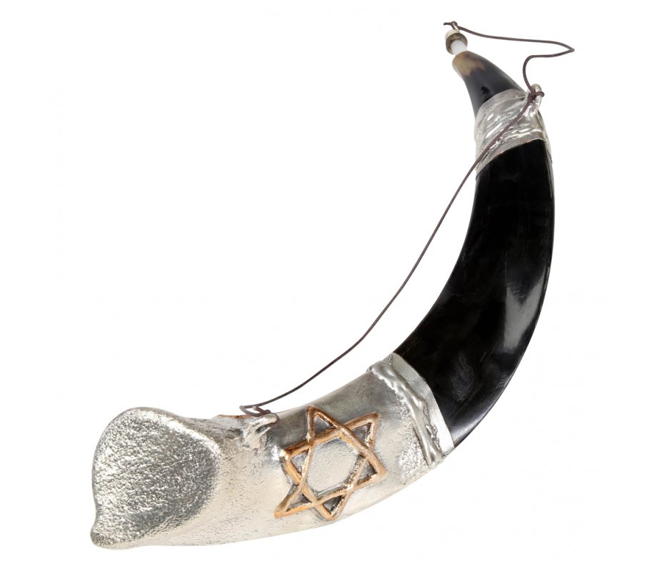 Star of David Anointing Yemenite Shofar