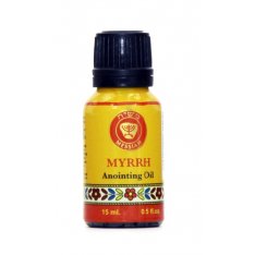 Myrrh - Essence of Jerusalem Anointing Oil Cobalt Bottle 15 ml.