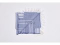 Shir Wool Non Slip Prayer Shawl - Contemporary Denim Stripes