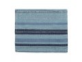 Silk-Cotton Prayer Shawl Set with Blue Stripes on Light Blue - Yair Emanuel