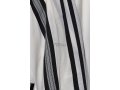 Victory LaMenatzeach Wool Tallit Non Slip Prayer Shawl - Black Stripes